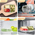Bento Lunch Box for Kids and Adults ,1200ml Leakproof Stainless Steel Lunch Box with Portable Insulation Bag, 3 Compartments Food Container With Spoon and Fork