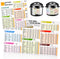 Instant Pot Magnetic Cheat Sheet, Pressure Cooker Magnet, Air Fryer Accessories Cooking Times Food Chart for Refrigerator