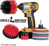 Drillbrush Scrub Brush - Drill Scrub Brush Attachment - Stone Cleaning - Deep Cleaning Brush - Ceramic Tile Cleaner Brush - Deck Scrub Brush - Drill Brush Pads - Rotary Drill Brush Cordless Scrubber