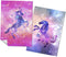 HK Studio Unicorn Posters - Self Adhesive, Easy Peel and Stick - Unicorn Wall Decor Poster for Girls Bedroom
