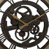 FirsTime & Co. Wood Gear Wall Clock, 19", Aged Brown