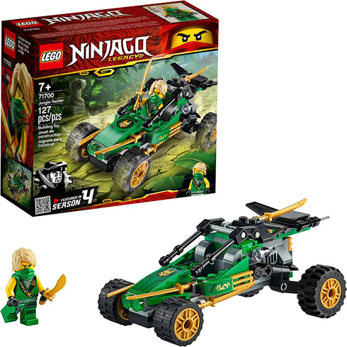 LEGO NINJAGO Legacy Jungle Raider 71700 Toy Buggy Building Kit (127 Pieces)