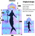 ComicalBubble Mermaid Kids Girls Bath Set,Swim Pool for Kids Adults,Beach Hooded Poncho Towel for Women,Super Soft, Absorbent Microfibers (Adult (Men))