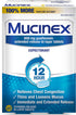 Chest Congestion, Mucinex 12 Hour Extended Release Tablets, 40ct, 600 mg Guaifenesin Relieves Chest Congestion Caused by Excess Mucus, #1 Doctor Recommended OTC expectorant