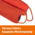 MAGZO Door Draft Stopper 36 Inches-Orange, Bottom Door Dust Stopper Air Blocker with Hanging Loops Cold Weather Seal