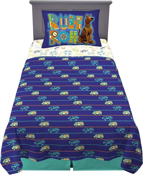 Franco Kids Bedding Super Soft Sheet Set, Twin, Scooby Doo
