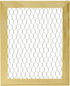 Darice Chicken Wire Frame (1pc) – Unfinished Wood Frame Ready to Decorate and Embellish – Add Photos, Banners, Jewelry, Prints and More – Easy to Hang – Measures 9.5”x11.5” Outside, 8"x 10" Interior