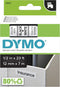 DYMO Standard D1 Labeling Tape for LabelManager Label Makers, Black Print on White Tape, 1/2'' W x 23' L, 1 catridge (45013)