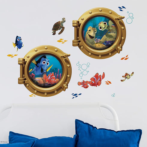 Roommates Rmk2060Gm Finding Nemo Peel And Stick Giant Wall Decals