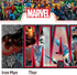 Silver Buffalo Marvel Canvas Avengers Letters Wall Art, 30 x 12 inches