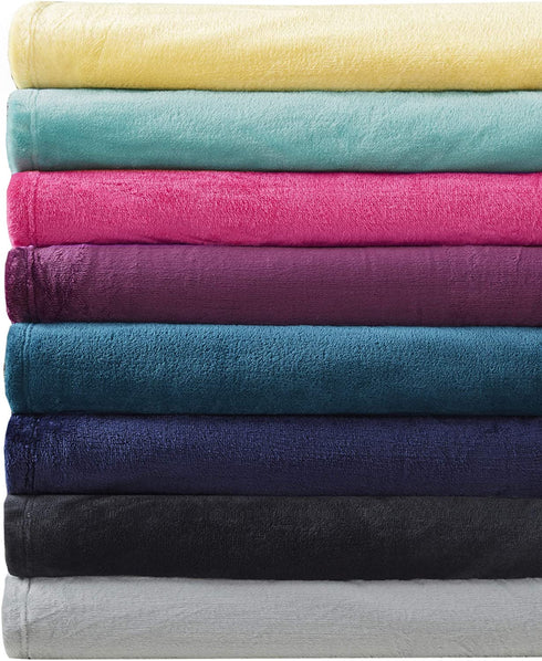 Intelligent Design Microlight Plush Luxury Oversized Blanket Premium Soft Cozy for Bed, Couch or Sofa, King, Teal