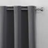 LEMOMO Grey Blackout Curtains 42 x 63 Inch Length/Set of 2 Curtain Panels/Thermal Insulated Room Darkening Blackout Curtains for Bedroom