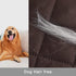 RHF Reversible Loveseat Covers for Dogs, Couch Covers for Dogs, Loveseat Cover for Dogs,Pet Cover for Loveseat, Loveseat Slipcover&Love Seat Couch Covers,Machine Washable(Loveseat:Chocolate/Beige)