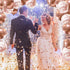 Rose Gold Confetti Latex Party Balloons, 60Pcs 12Inch White Rose Gold Balloons For Wedding Birthday Bachelorette Bridal Shower Engagement Baby Shower Princess Party Decorations with 33FT Ribbon