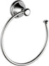 DELTA Cassidy Towel Ring, Chrome Hand Towel Holder, Bathroom Accessories, 79746 2.63 x 7 x 2.63 Inches