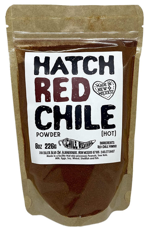 Hatch Red Chile Powder From Chile Revival (Hot 8oz/Half Pound)