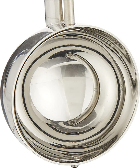 Norpro stainless steel scoop, 56MM (4 Tablespoons), As Shown