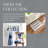 Elrene Home Fashions Farmhouse Living Buffalo Check Tablecloth, 52" x 52", Blue/White