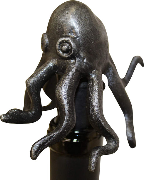Octopus Wine Cork Stopper from Evvy Functional Art