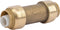 SharkBite U2008-0000LFA 1/2 inch x 1/2 inch Brass Check Valve, Push-to-Connect, Copper, PEX, CPVC