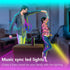 Gupup Bluetooth LED Strip Lights 50ft,Color Changing LED Lights for Bedroom,Built-in-Mic,Music Sync LED Light Strips,Phone Smart Controlled(APP+Remote+Mic)