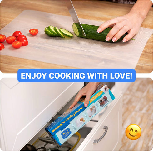 Disposable Plastic Cutting Board for Kitchen & Outdoor Large Flexible Chopping Boards Custom Cutting Mats for BBQ and Camping 25