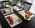 Harvest Farm Red Truck Full of Blooming Sunflowers Placemats - Set of 4 Washable Stain Resistant Kitchen Table Mats - Cotton Linen Woven Dining Table Mats - 12" x 18"