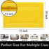 SHACOS Super Soft Bathroom Rug Bath Mat Microfiber Absorbent Non Slip Bath Rug for Bathroom Indoor Doormat Machine Washable (20"x32", Yellow)