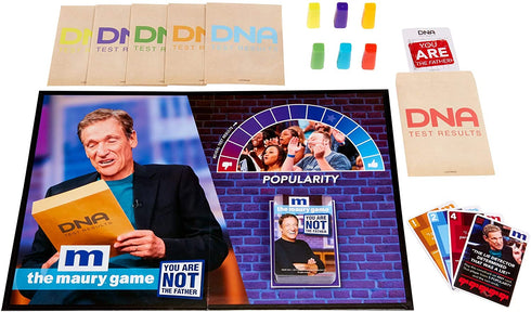 The Maury Game: You are Not The Father, Funny Adult Party Game with Game Board and Cards for 18 Year Olds and Up