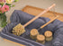 ECOLULU Natural Bamboo Dish Brush & Wood Bottle Brush for Wide Mouth Bottles, Cups and Jars, 2 Replacement Heads included (4 units total) Biodegradable, Eco Friendly Products