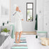 Bathroom Rug Mat, 20"x32", Extra Soft Absorbent Premium Green Bath Rug, Non-Slip Comfortable Bath Mat, Machine Wash Dry, Carpet for Tub, Shower, Bath Room