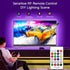 TV LED Backlight 65 Inch TV, Hamlite 15Ft USB Led Lights for TV Backlight Customized Covers 4/4 Sides of 60-65" TVs Mood Light with RF Remote,TV Lights Behind for Gaming Room Lights, TV Bias Light Kit