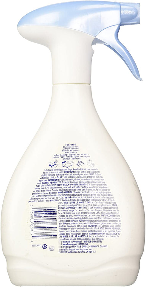 Febreze Fabric Refresher Free Air Freshener (1 Count, 800 Ml), 27 Ounce (Packaging May Vary)