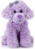 The Petting Zoo Scruffy Dog Stuffed Animal, Gifts for Girls, Purple Dog Plush Toy, 11 Inches