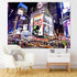 Emvency Tapestry January 6 Illuminated Facades of Theaters Home Decor Wall Hanging for Living Room Bedroom Dorm 50x60 inches