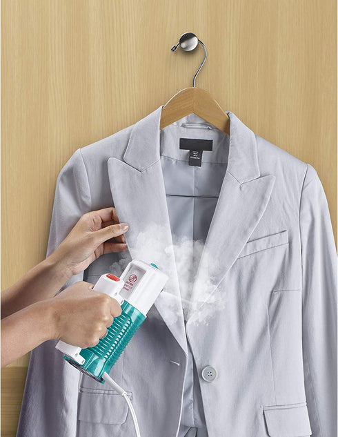 TRAVEL SMART Conair 450 Watt Dual Voltage Garment Steamer, One Size, Green