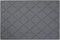 Indoor Doormat Front Door Mat Non Slip Rubber Backing Super Absorbent Mud and Snow Inside Dirts Trapper Mats Entrance Machine Washable Door Rug Shoes Scraper - Grey, 20" x 32"