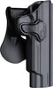 1911 Full Size Holster 5 inch, OWB Holsters for Colt 1911 / Elite Force 1911 / Kimber 1911 / Rock Island Armory 1911 / Springfield 1911 - Index Finger Released | Adjustable Cant | Autolock -Right Hand