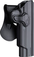 1911 Full Size Holster 5 inch, OWB Holsters for Colt 1911 / Elite Force 1911 / Kimber 1911 / Rock Island Armory 1911 / Springfield 1911 - Index Finger Released | Adjustable Cant | Autolock -Right Hand