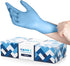 Disposable Blue Nitrile Gloves 100 Count - Latex Free Medical Gloves