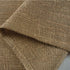 Valea Home Soft Burlap Short Curtains Rustic Natural Tan Rod Pocket Curtain Panels for Small Window 45 inch Length Cafe Kitchen Curtains, 2 Panels