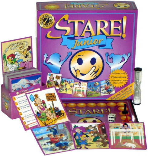 Stare Junior Board Game for Kids - Second Edition for Ages 6-12