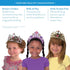 Melissa & Doug Dress-Up Tiaras for Costume Role Play (4 pcs)