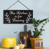 JennyGems Funny Kitchen Signs, This Kitchen is for Dancing, 6x13 Hanging Wood Wall Decor Signs, Farmhouse Kitchen Decor, Kitchen Decorations, Funny Kitchen Wall Art, Home Decor, American Made