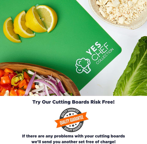 Flexible cutting boards set of 6