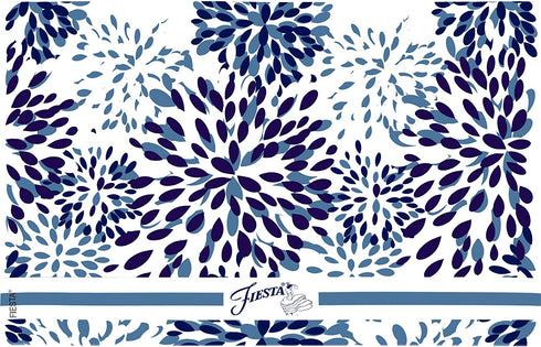 Tervis Made in USA Double Walled Fiesta Insulated Tumbler Cup Keeps Drinks Cold & Hot, 16oz, Lapis Calypso