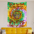 Lunerfex Trippy Sublime Tapestry Colorful Hippie Vertical Tapestry Sun Funny Tapestries Psychedelic Tapestry Wall Hanging for Bedroom (44'' — 60'')