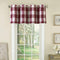 Lorraine Home Fashions 09570-V-00148 RED Courtyard Grommet Window Curtain Valance, Red, 53" X 18"