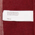 Lorraine Home Fashions 09570-V-00148 RED Courtyard Grommet Window Curtain Valance, Red, 53" X 18"