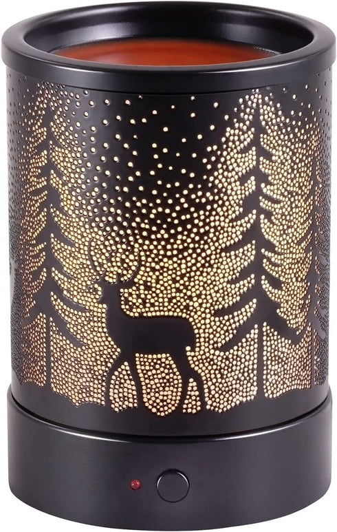 Wax-Melter Wax-Melt Candle-Warmer for Scented Wax - Electric Oil Tart Burner Heater Fragrance with Timer for Home Decor